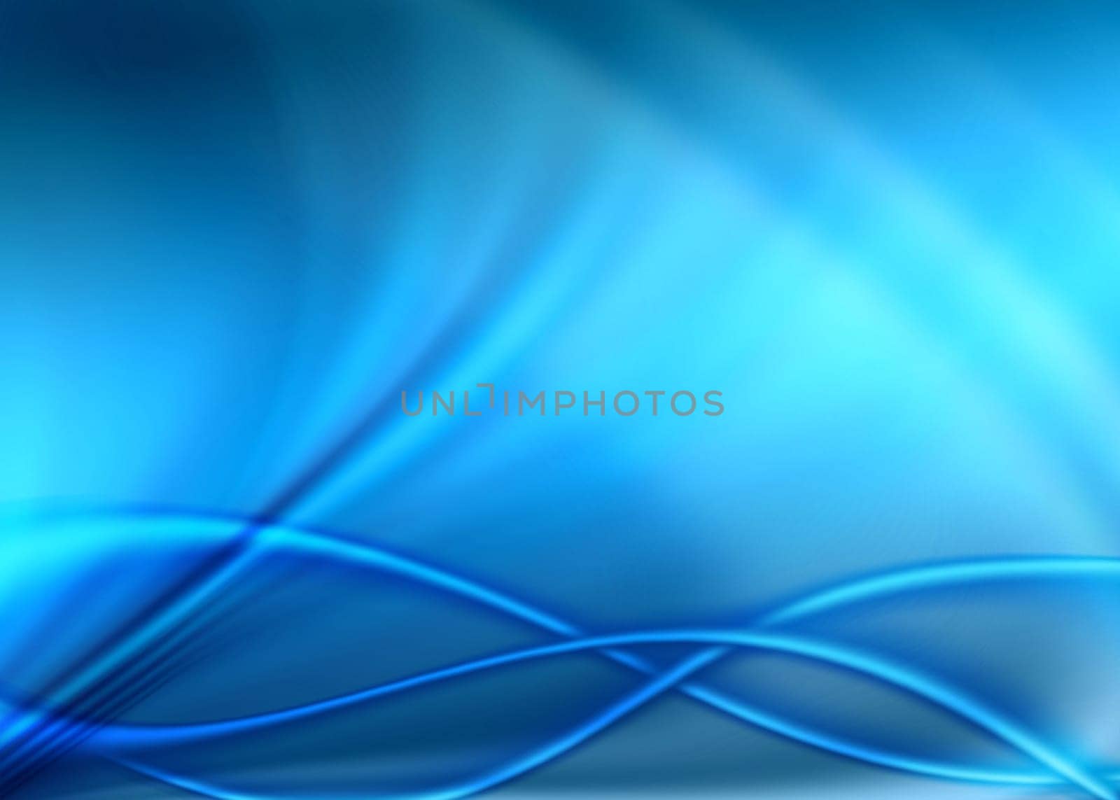 abstract composition with flowing design