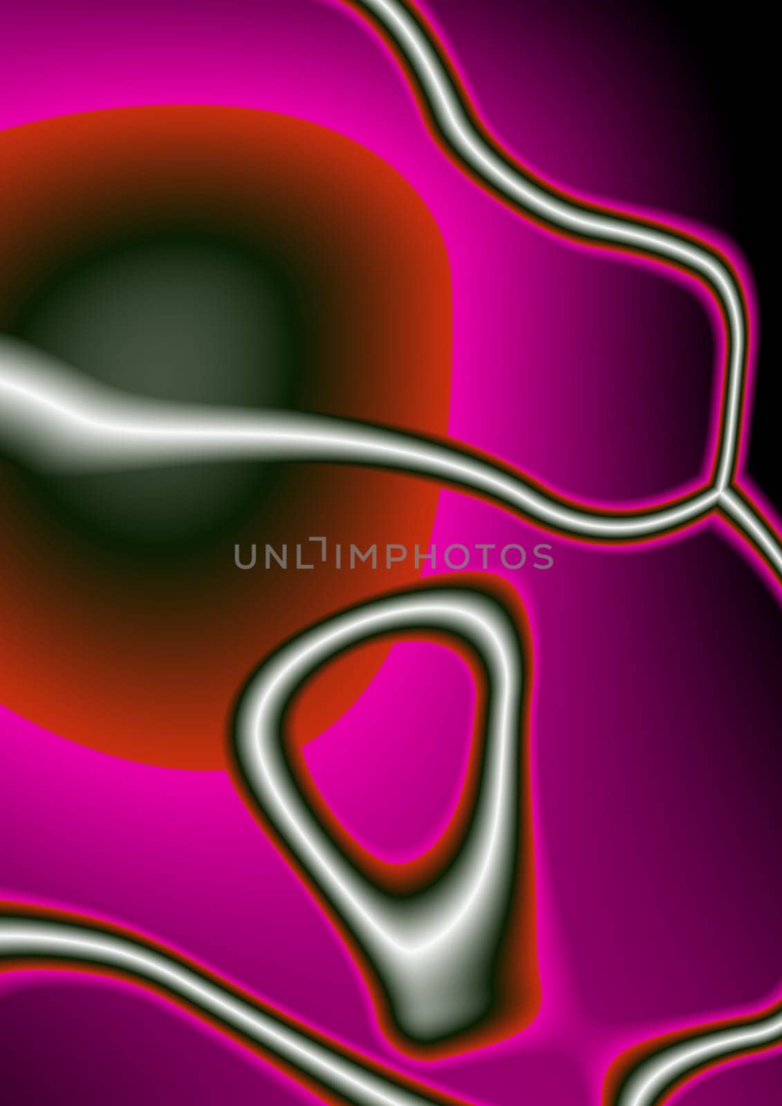 Abstract colorful waves - contemporary background