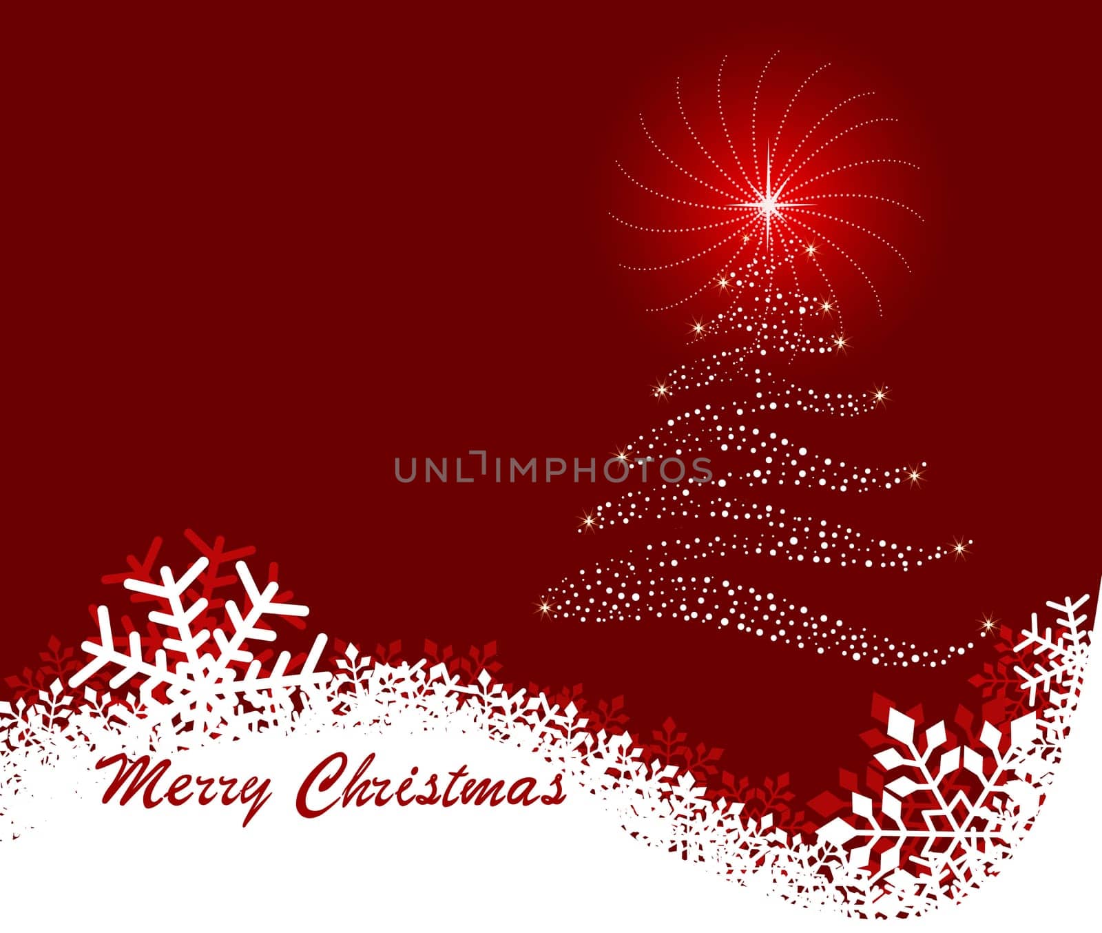 Christmas abstract Background - vector