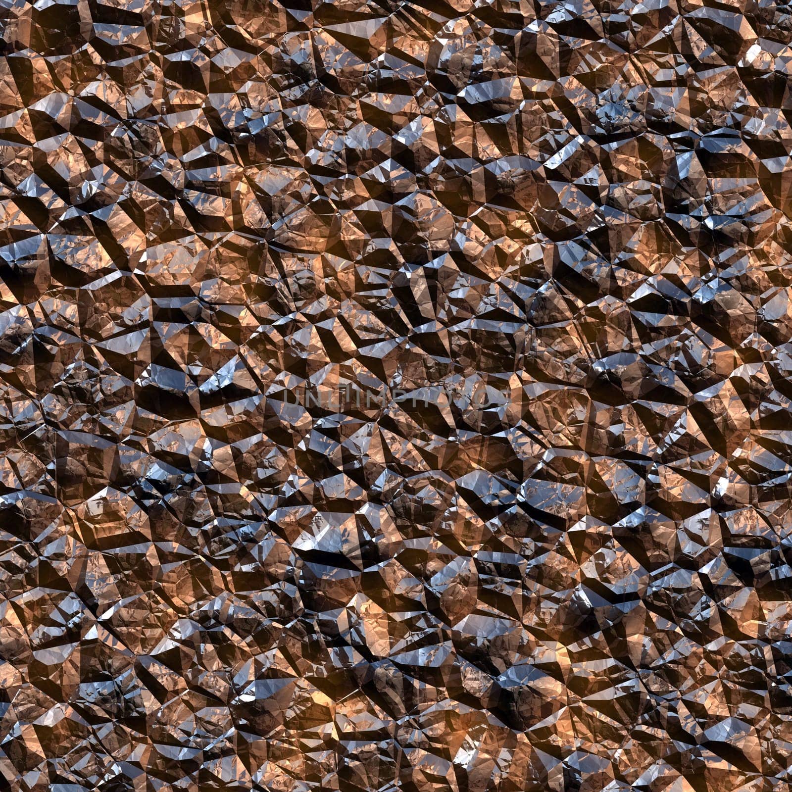 Background and texture of broken rock pieces