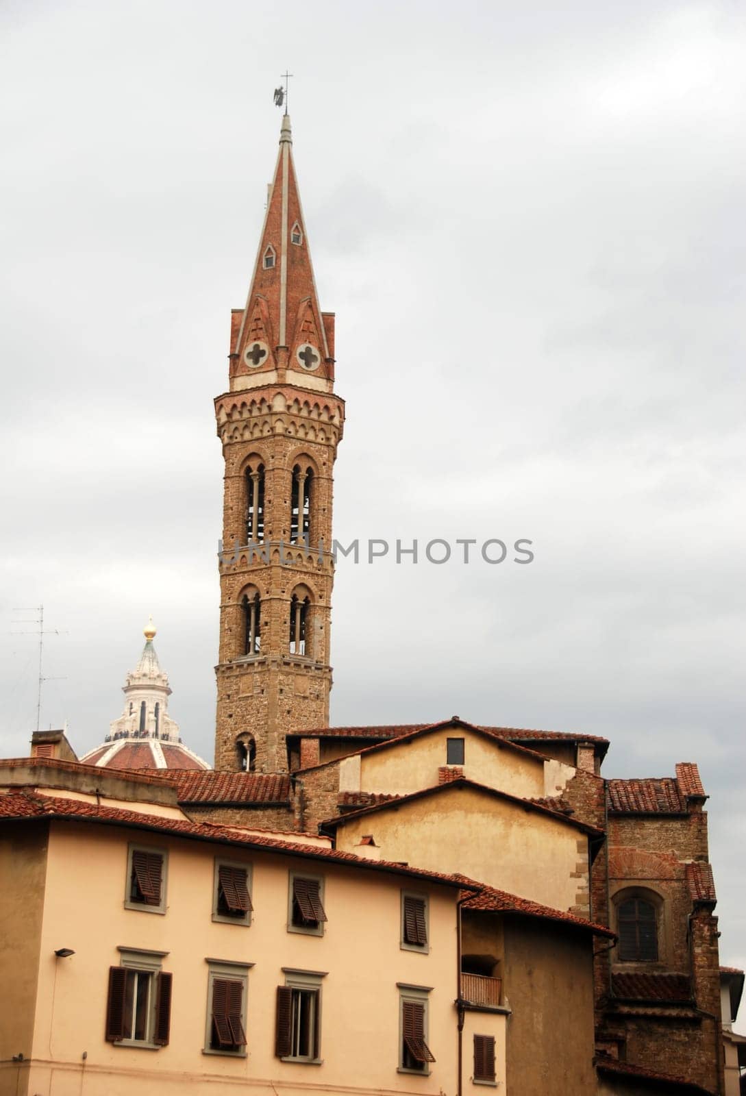 Medieval architecture from Florence Italy
