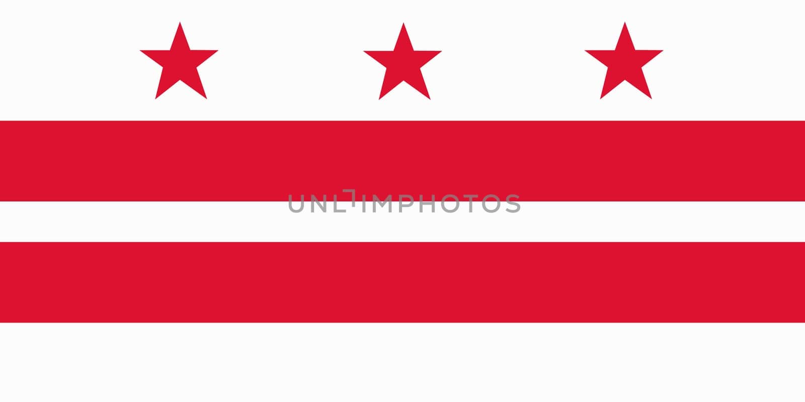 A Washington DC District of Columbia flag background illustration