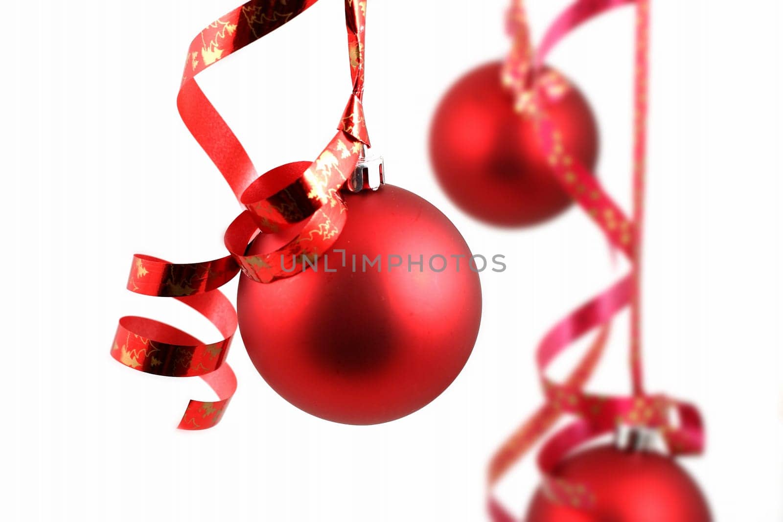 Red balls - Christmas decoration