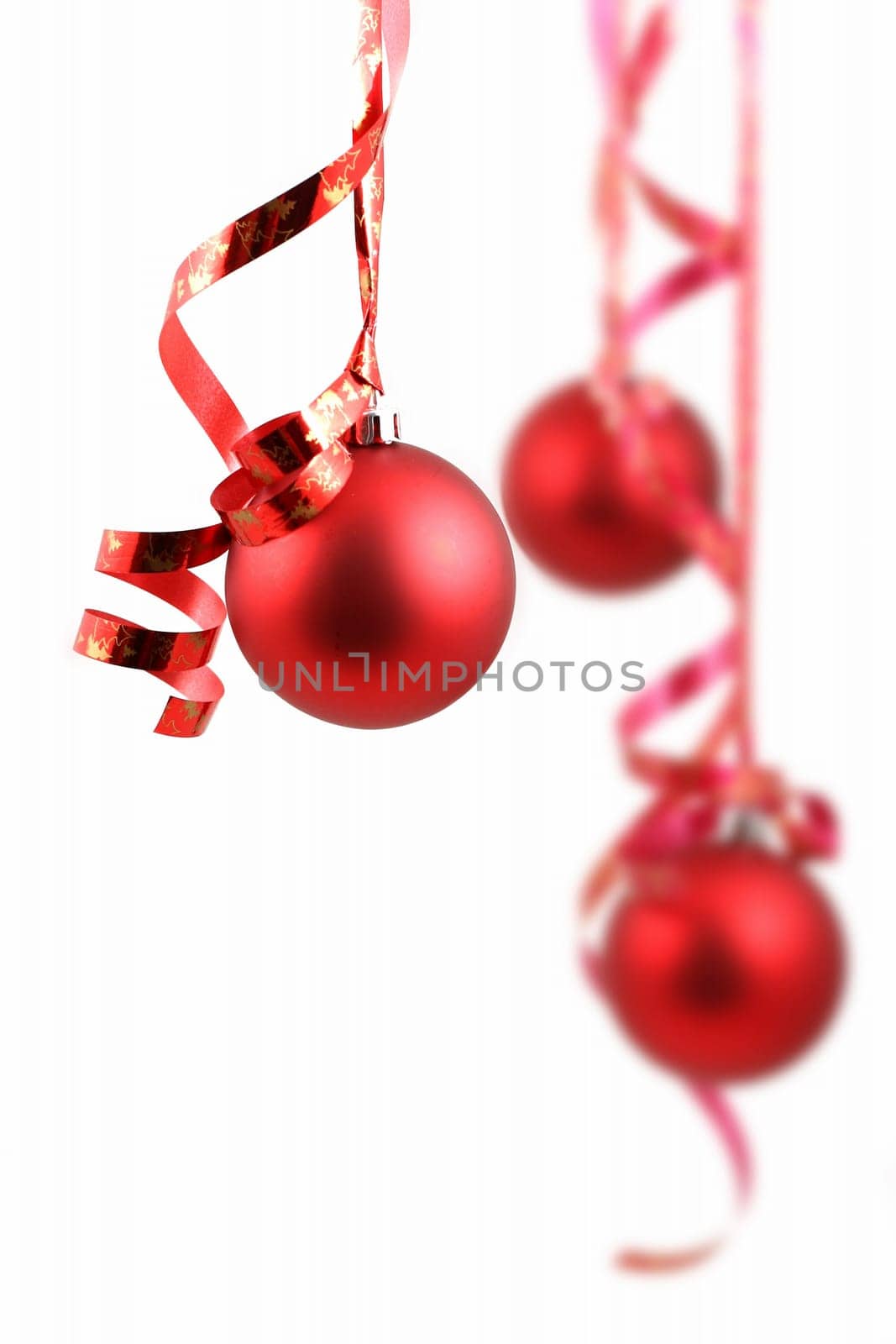 Red balls - Christmas decoration