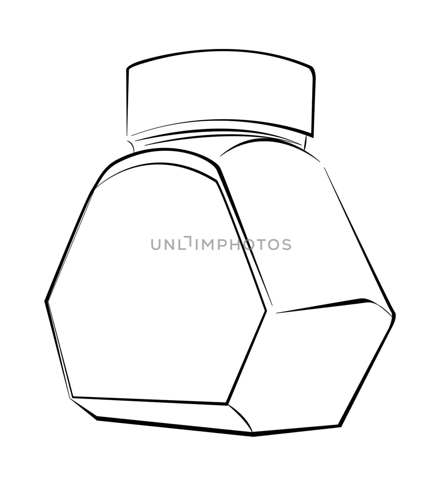 Illustration for the Dancing Bottle