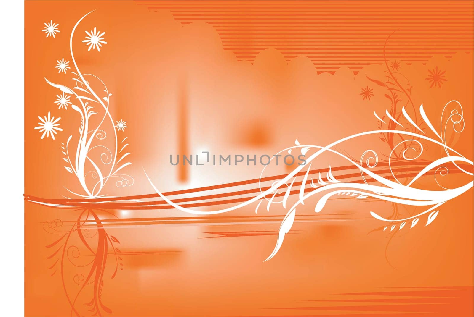 Floral design vectors
