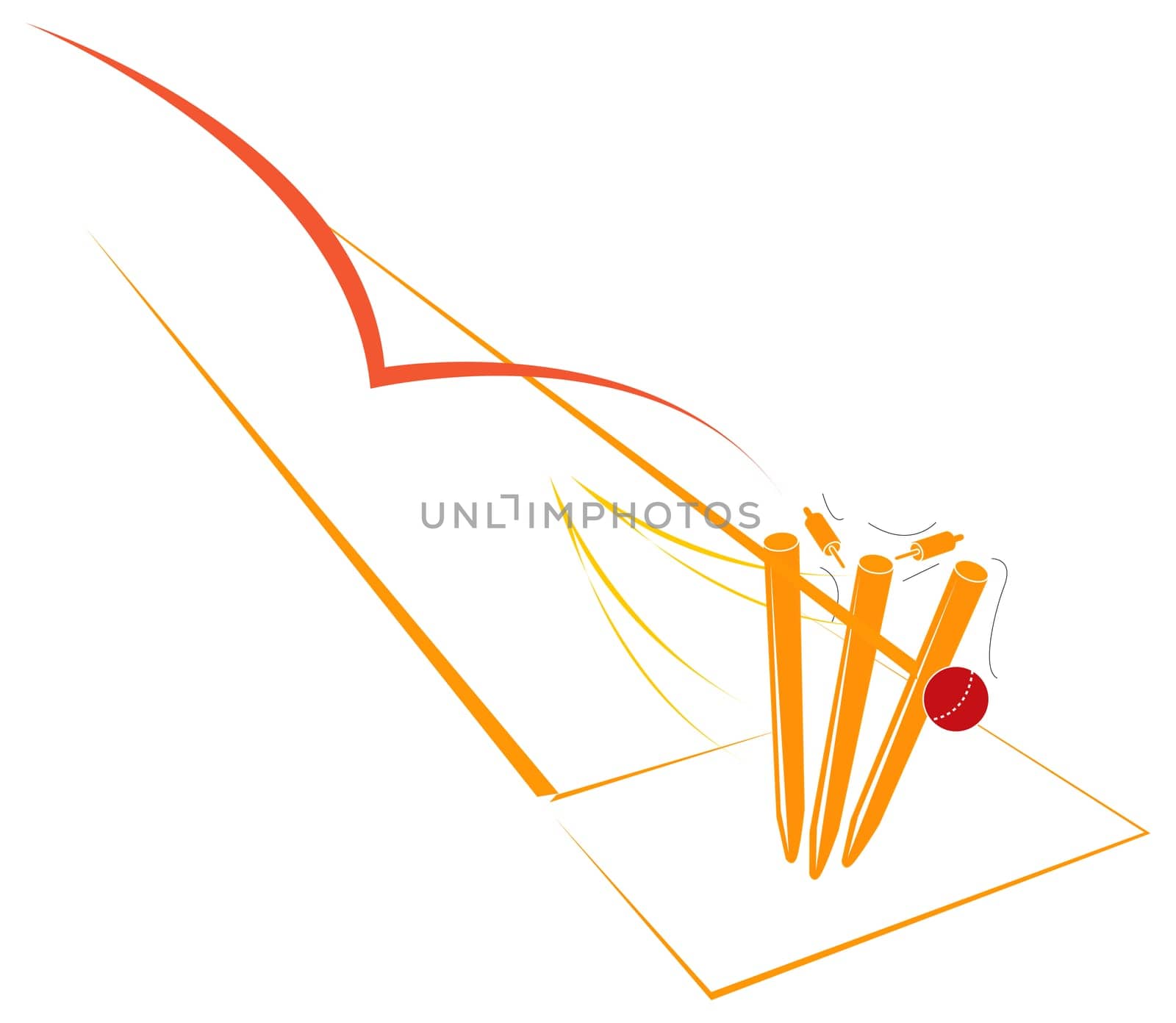illustration for the different cricket styles