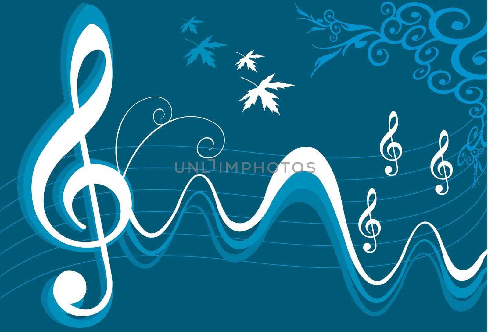 Floral design vectors
