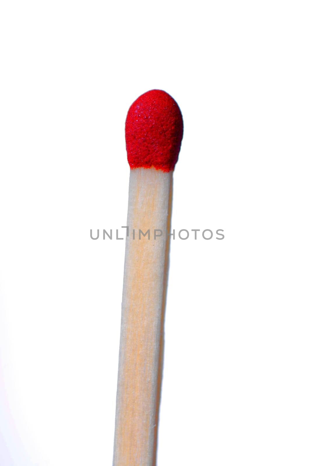 match isolated over white background