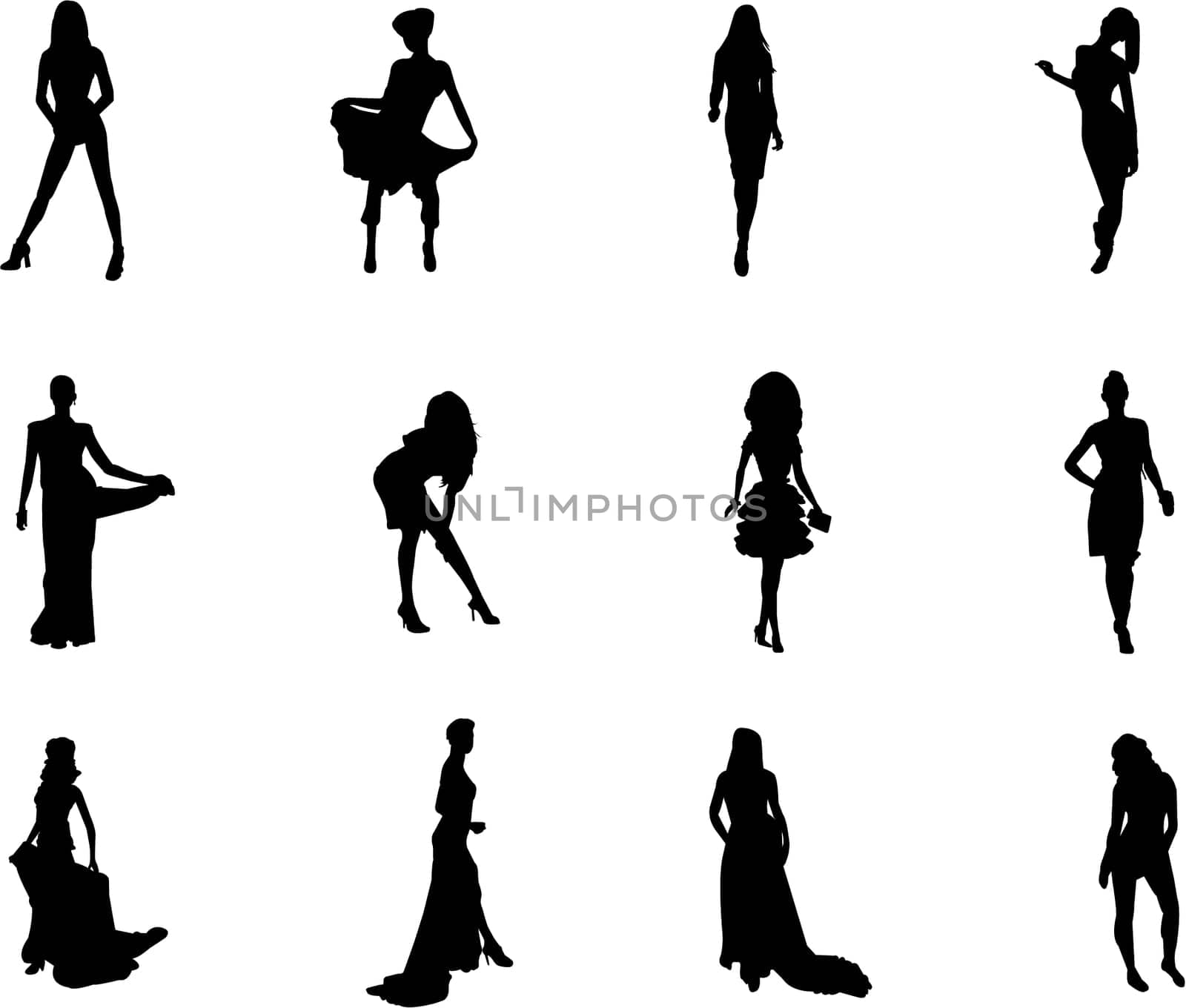 fashion silhouettes
