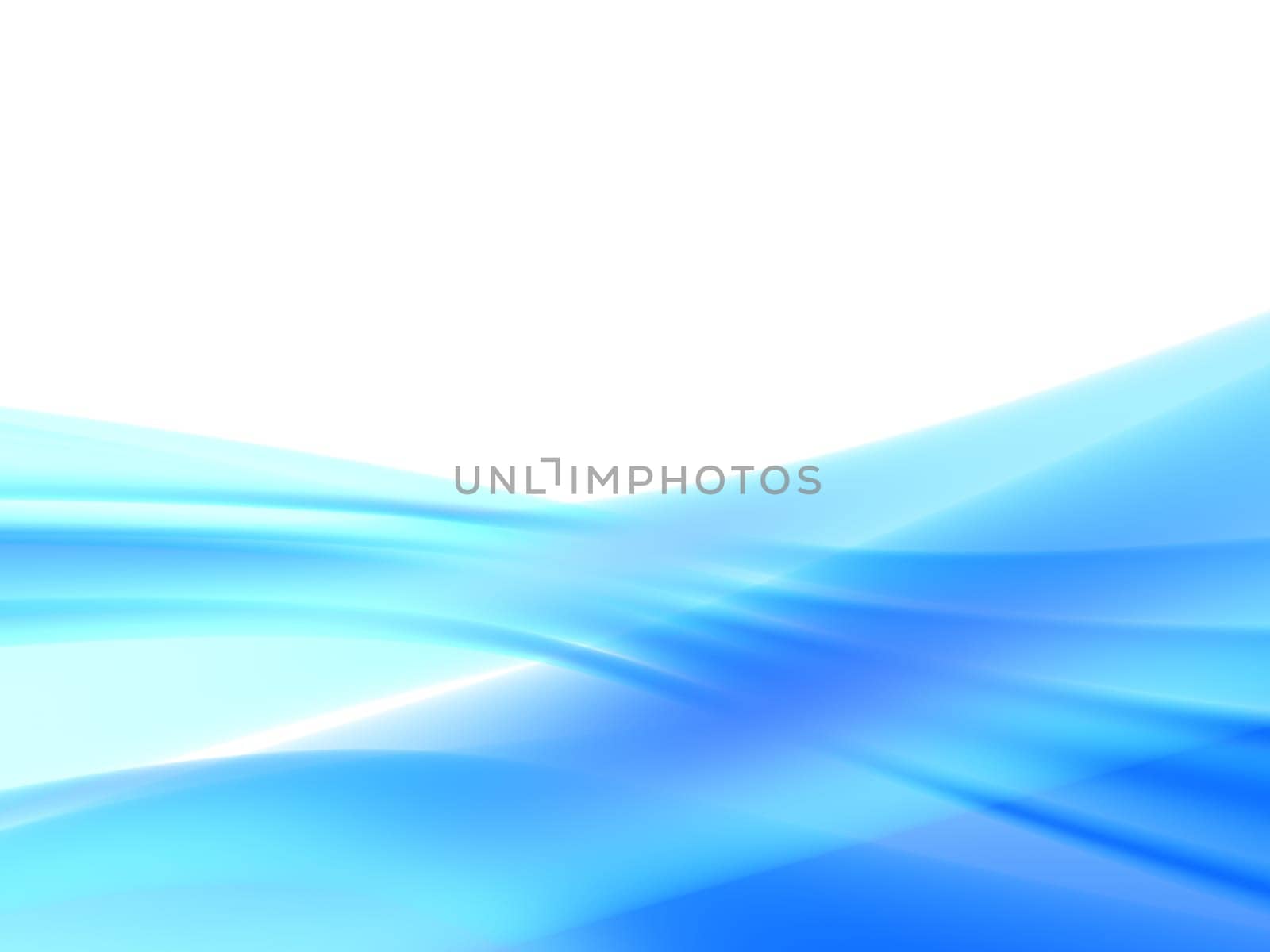 3d rendered illustration of a blue background
