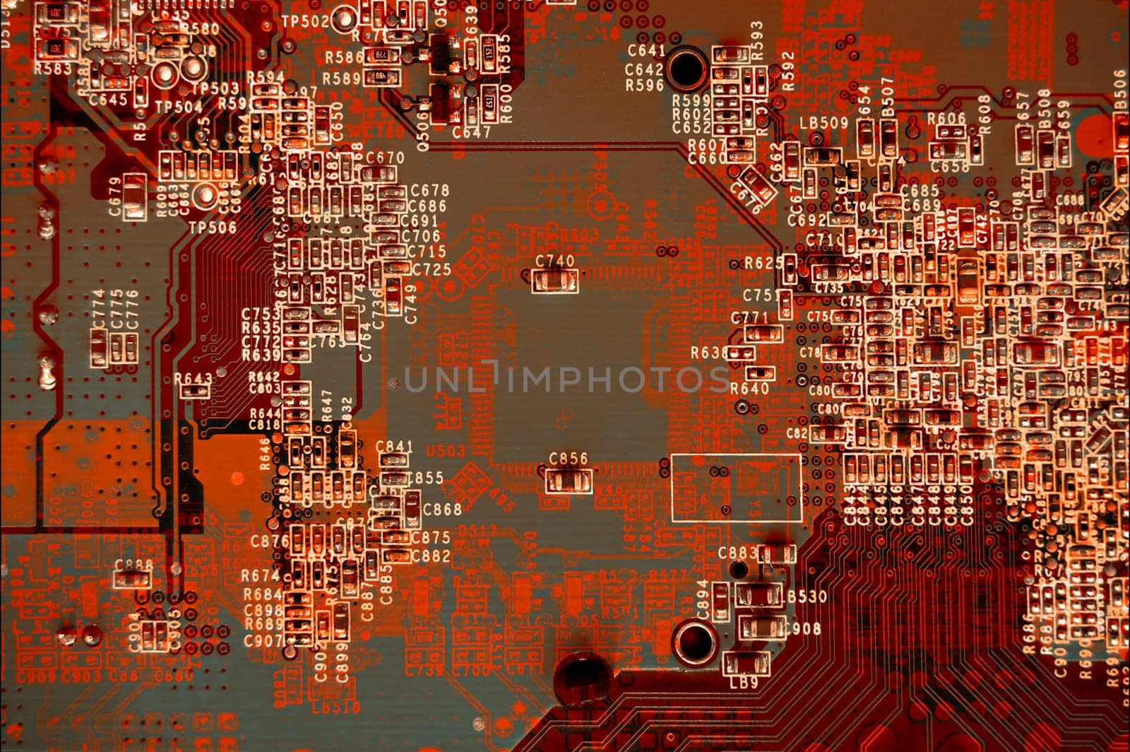Composition on circuit board