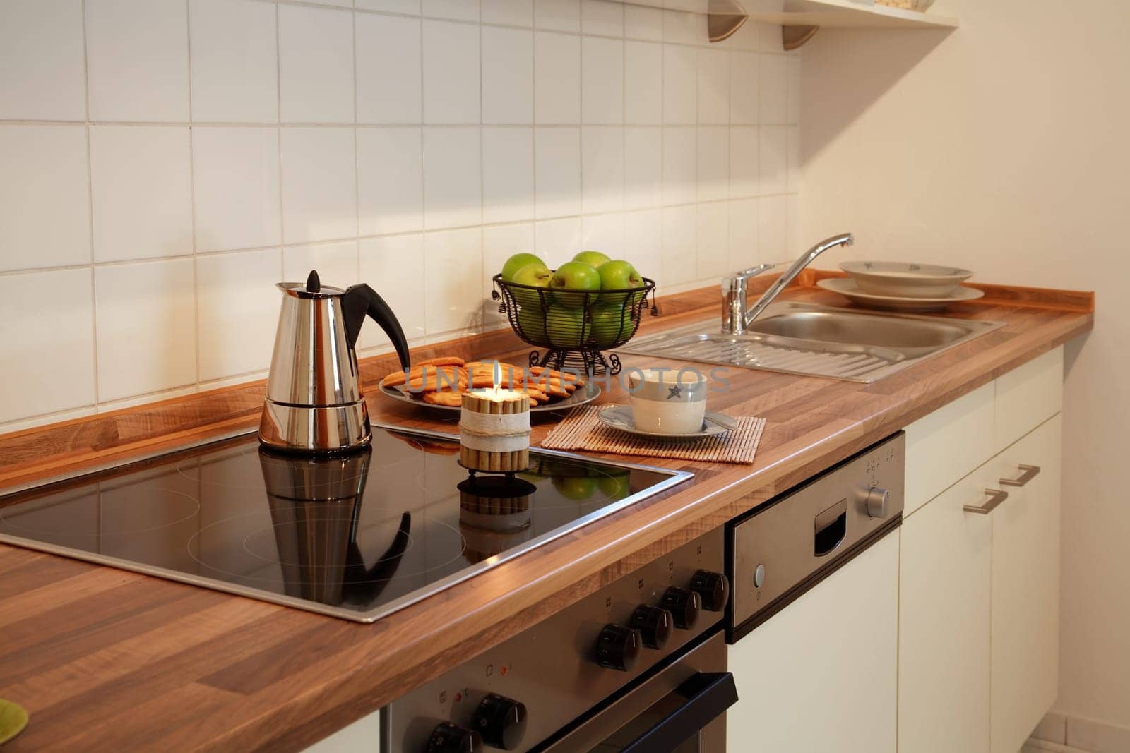 Kitchen interior in the family house