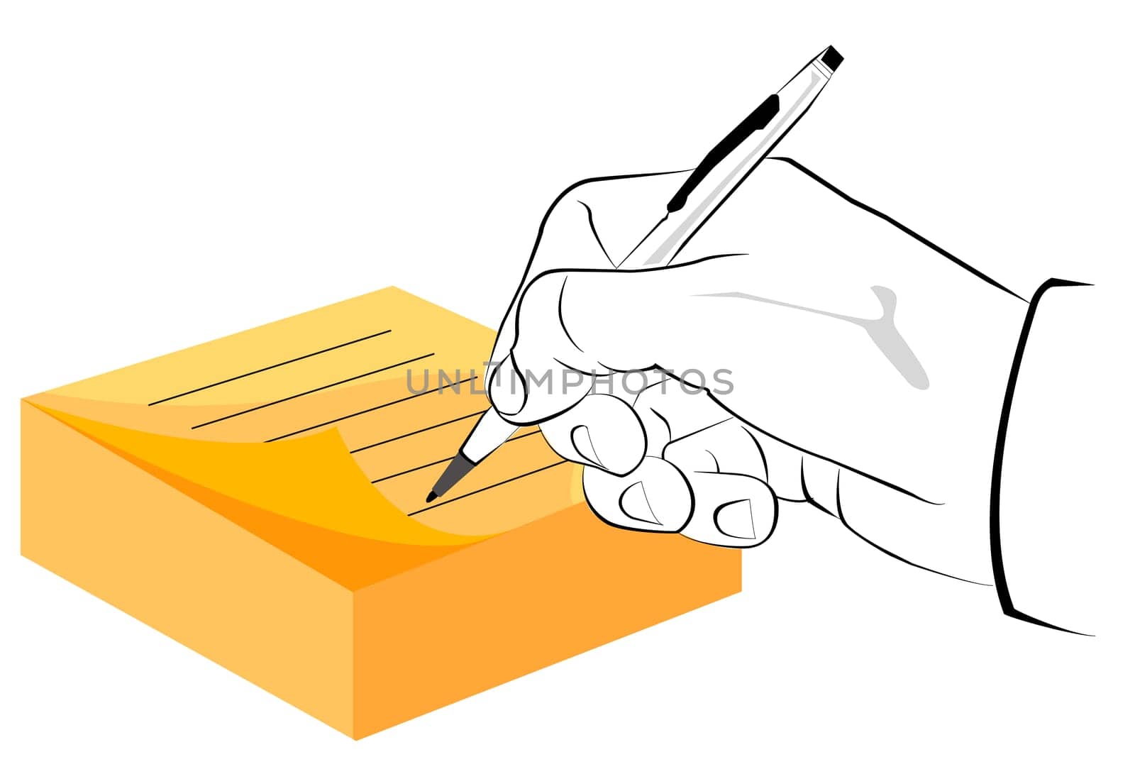 Illustration for the writing style