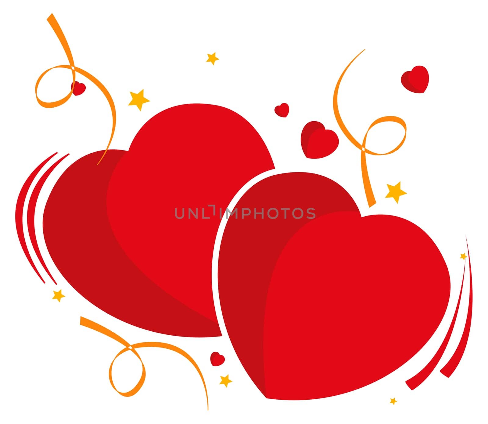illustration for the valentine day