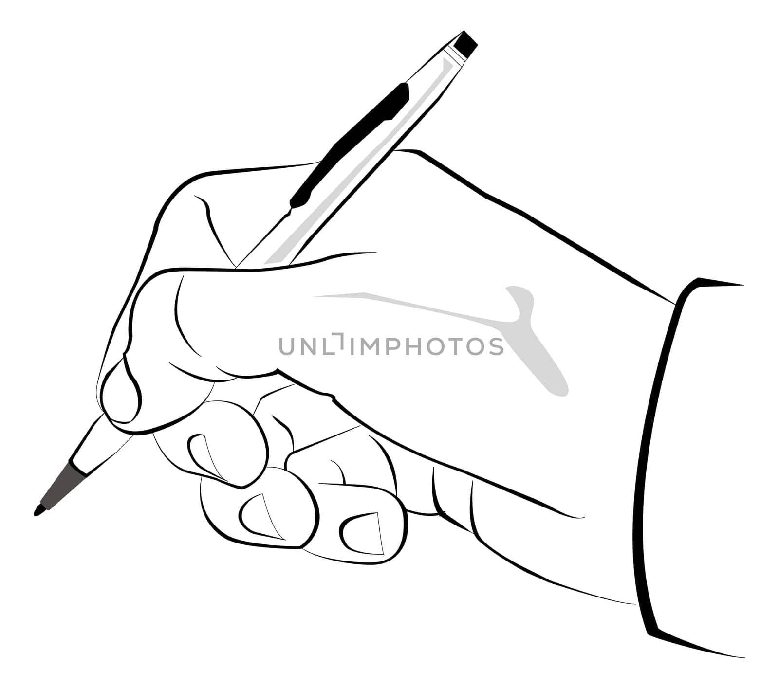 Illustration for the writing style