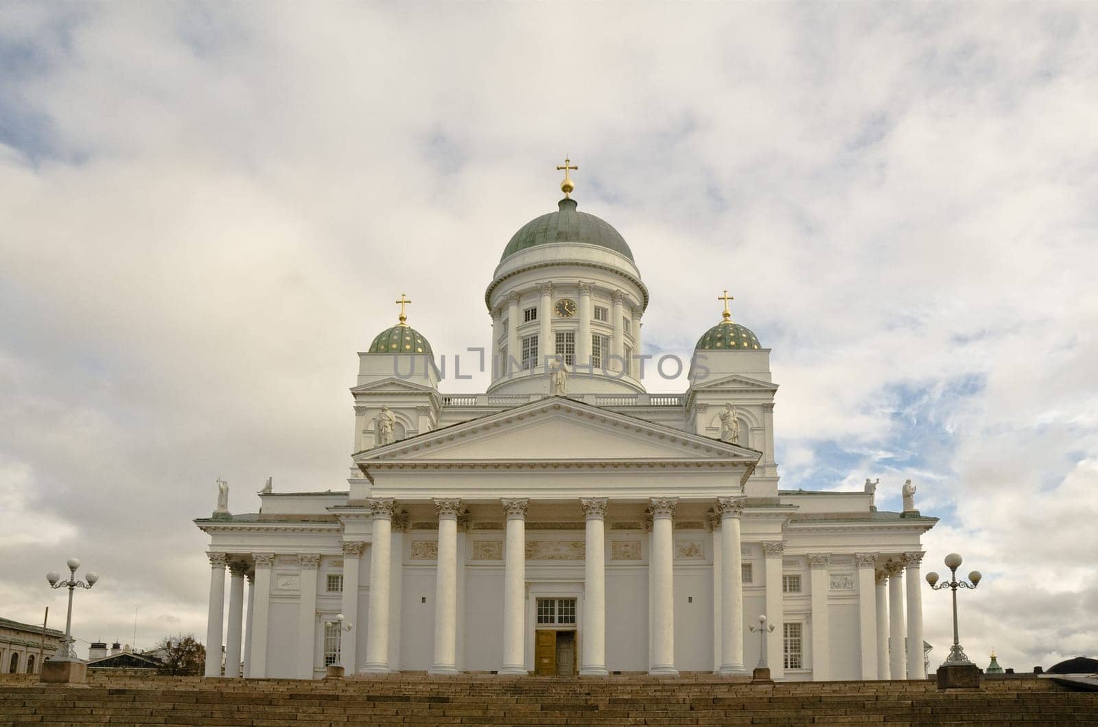 Lutheran Cathedral on the Senatorial area. Helsinki.