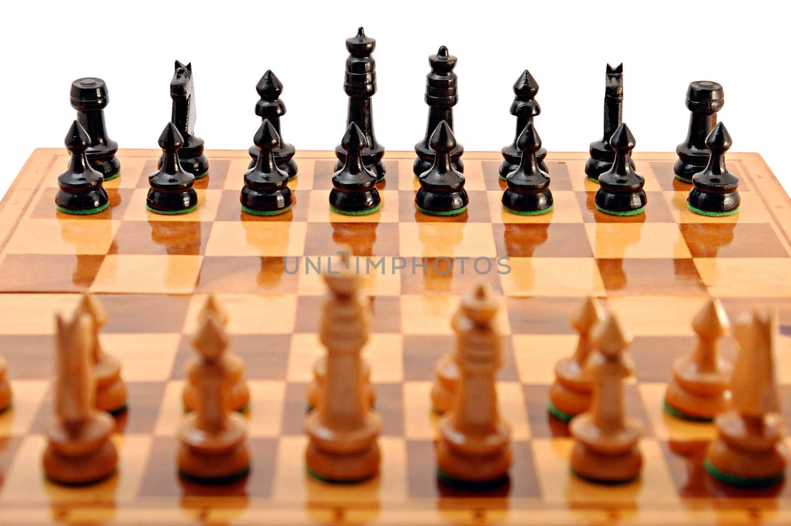 White begin, wainting for first move