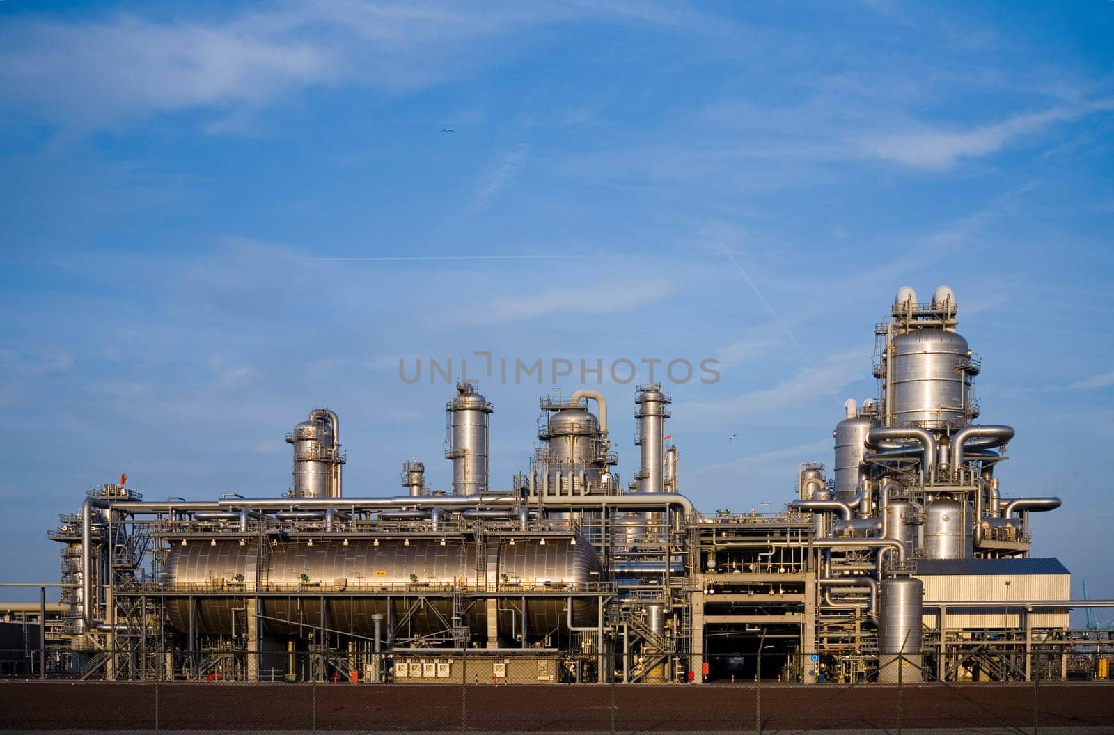 Refinery at Europoort,Rotterdam,Holland