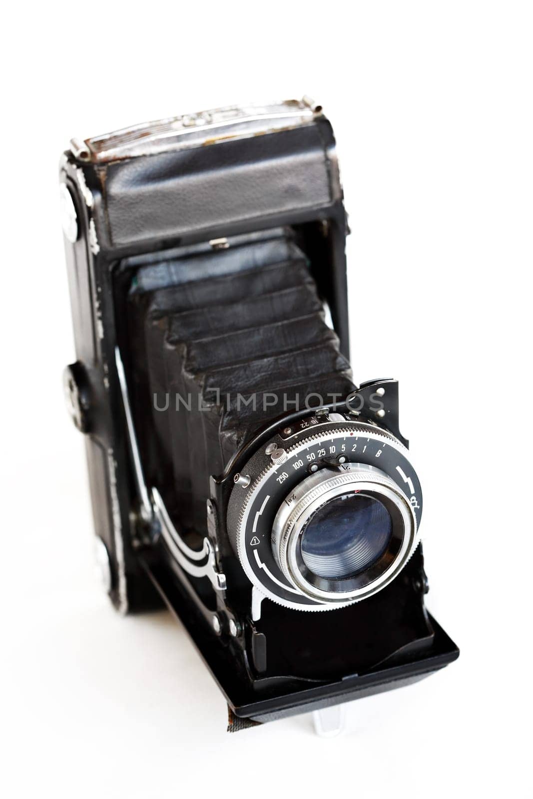 Old camera isolated