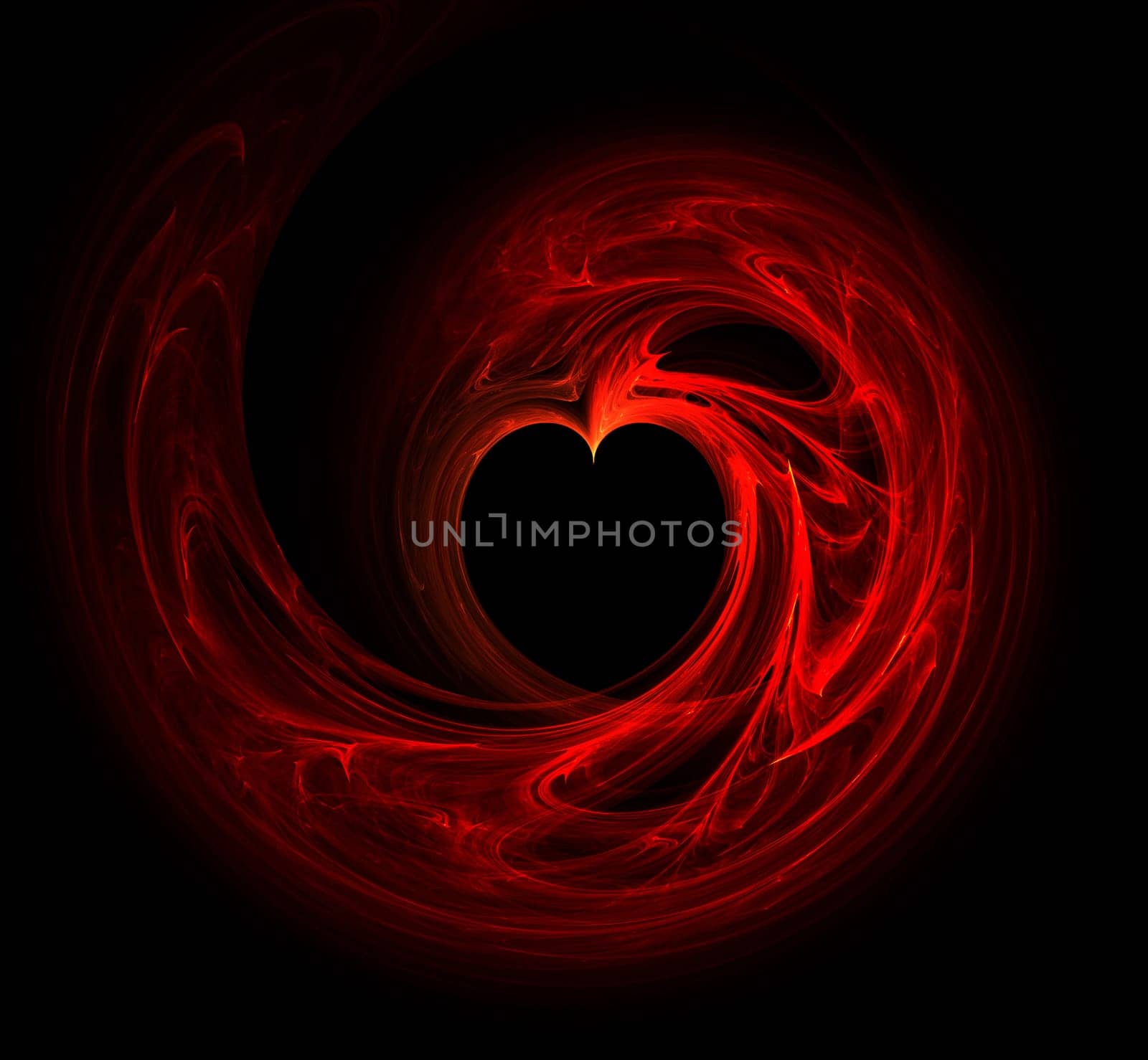 Abstract Heart Fractal