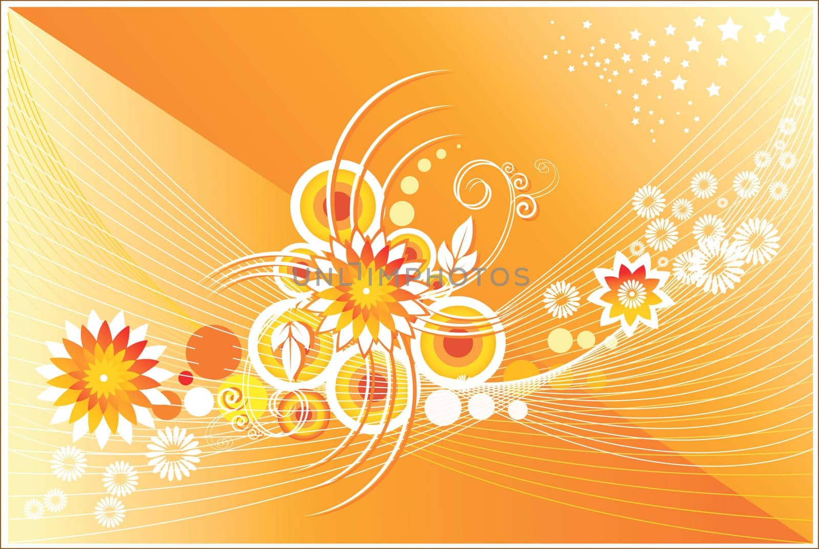 Floral design vectors