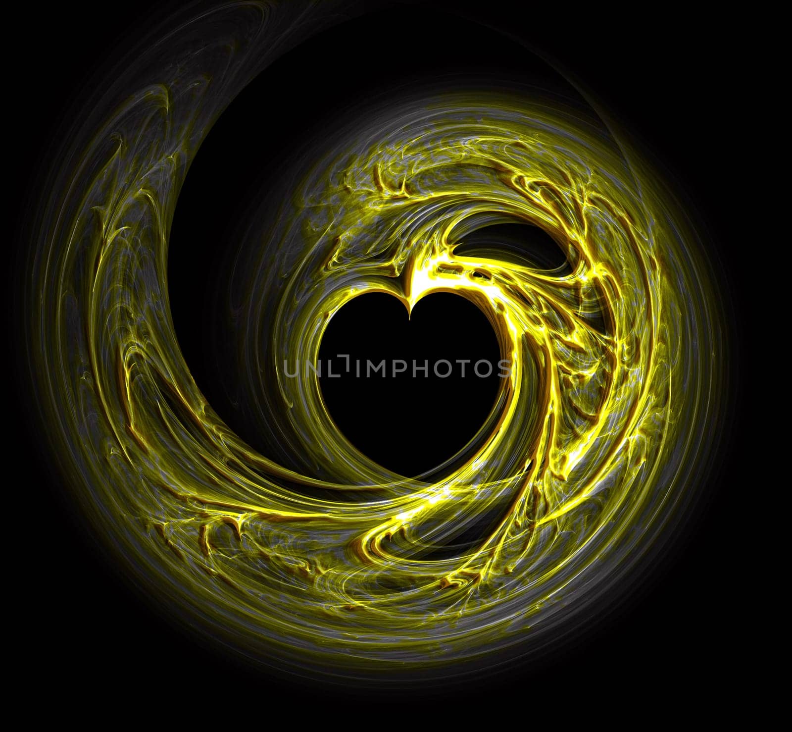 Abstract Heart Fractal