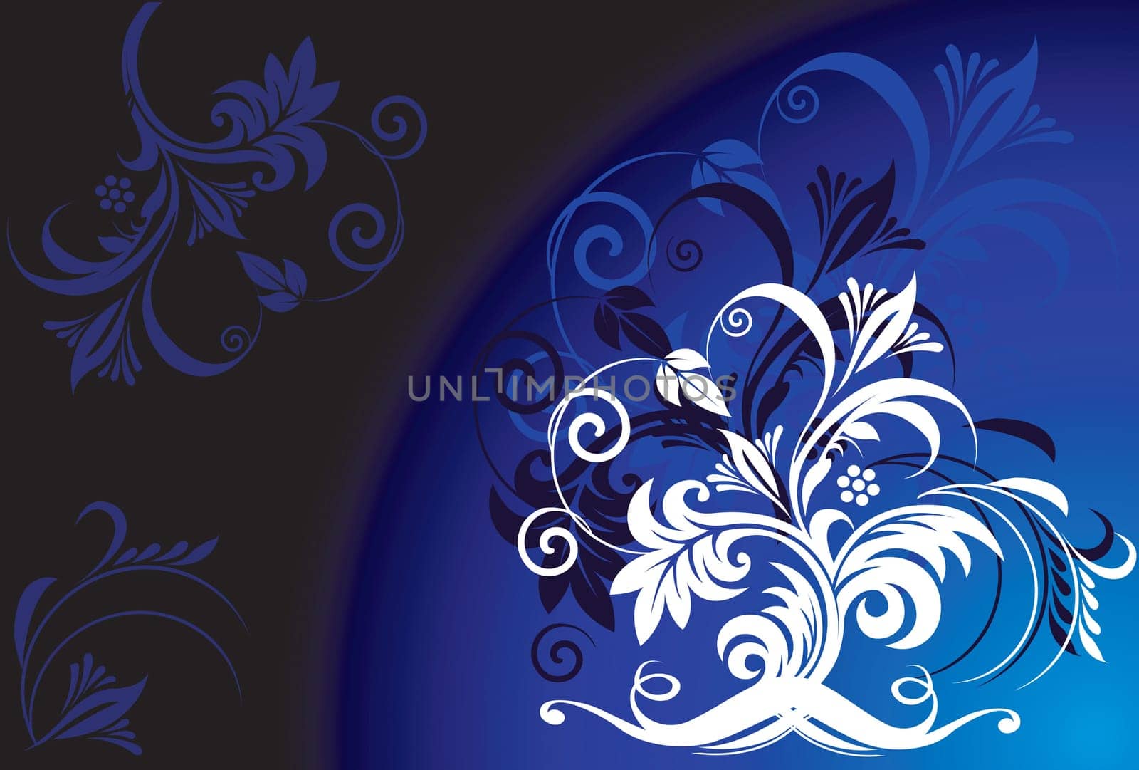 Floral design vectors