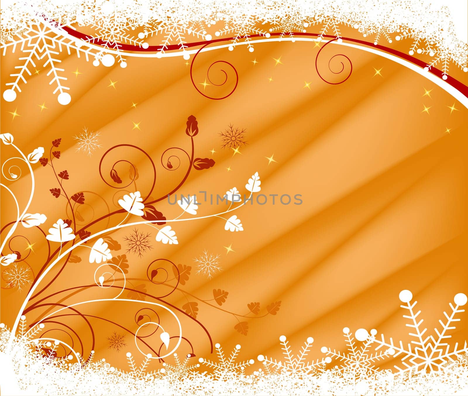 Floral  background - vector