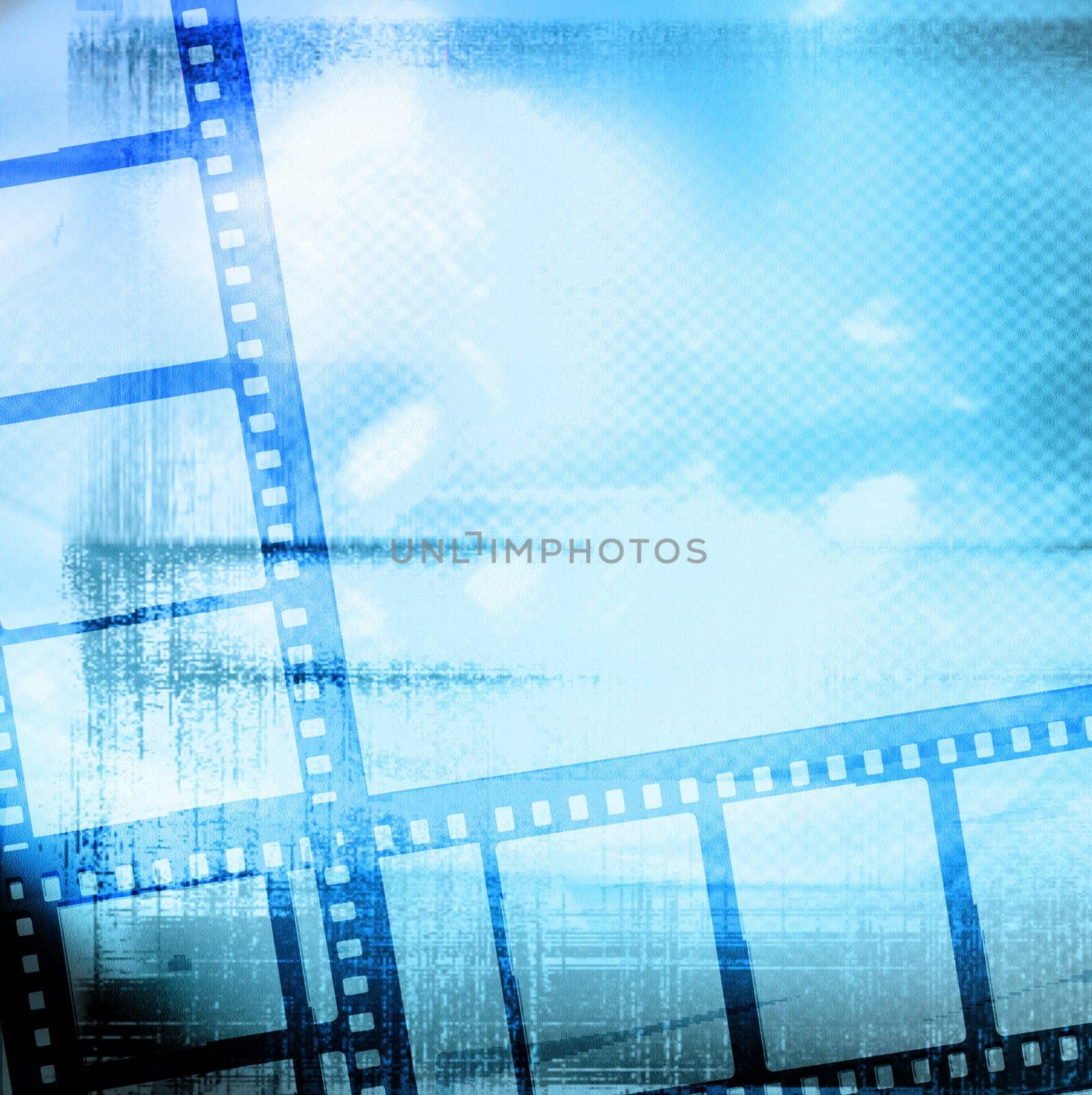 Great film frame for textures and backgrounds-with space for your text and image