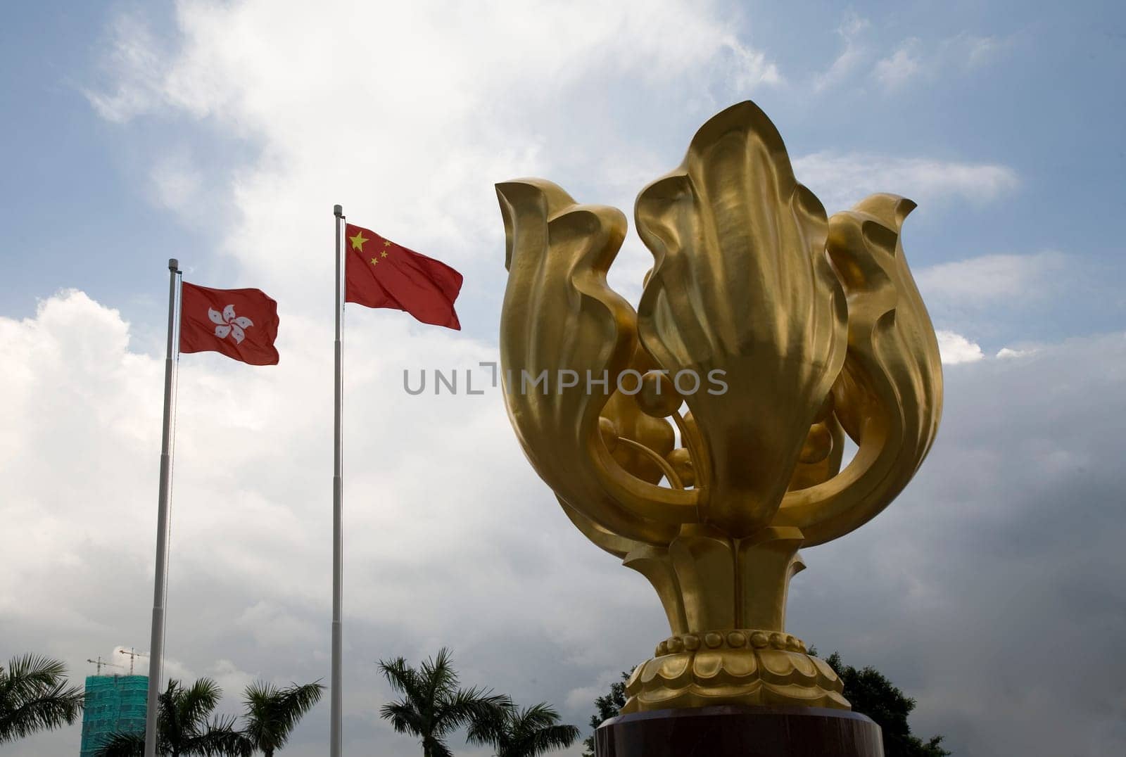 Golden Bauhinia statue , Hong Kong