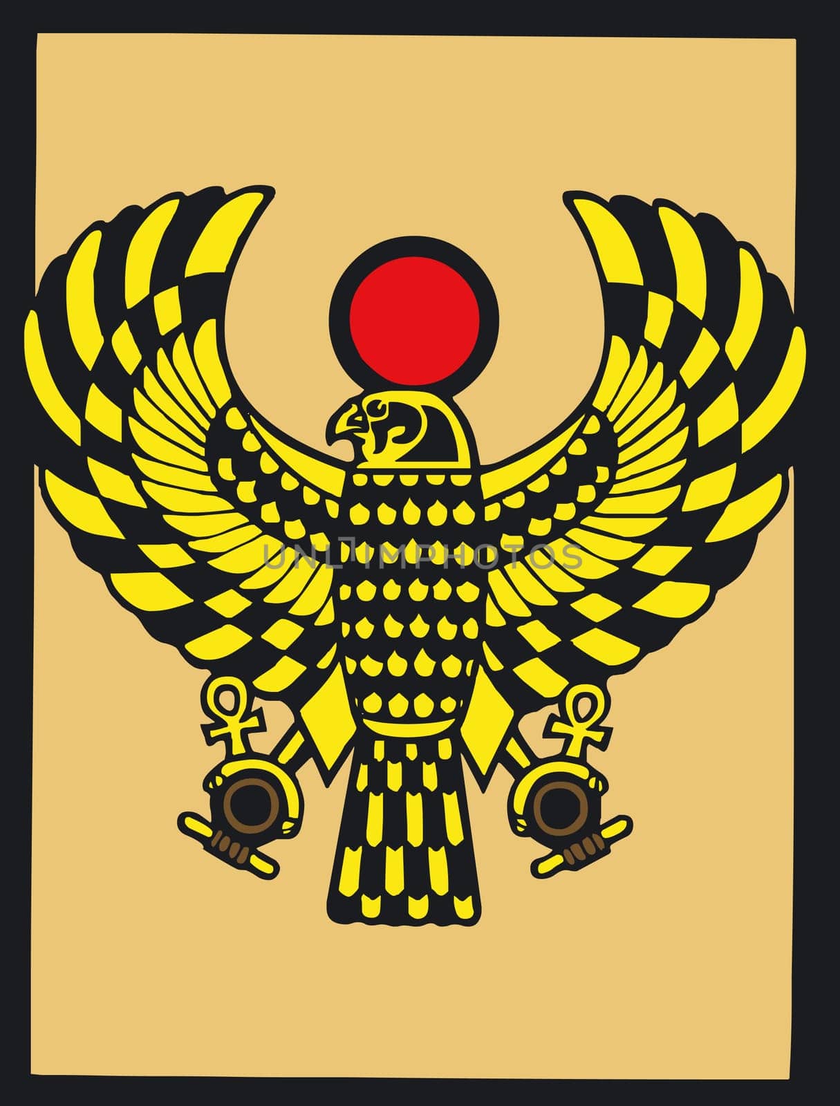 Illustration of Egyptian Silouette - Vector