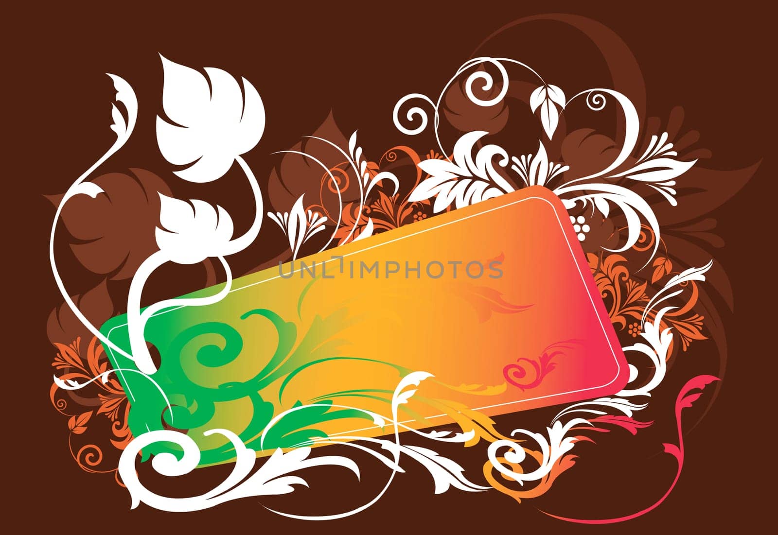Floral design vectors