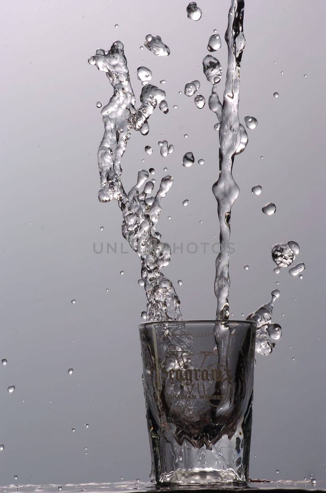 a shot being pored