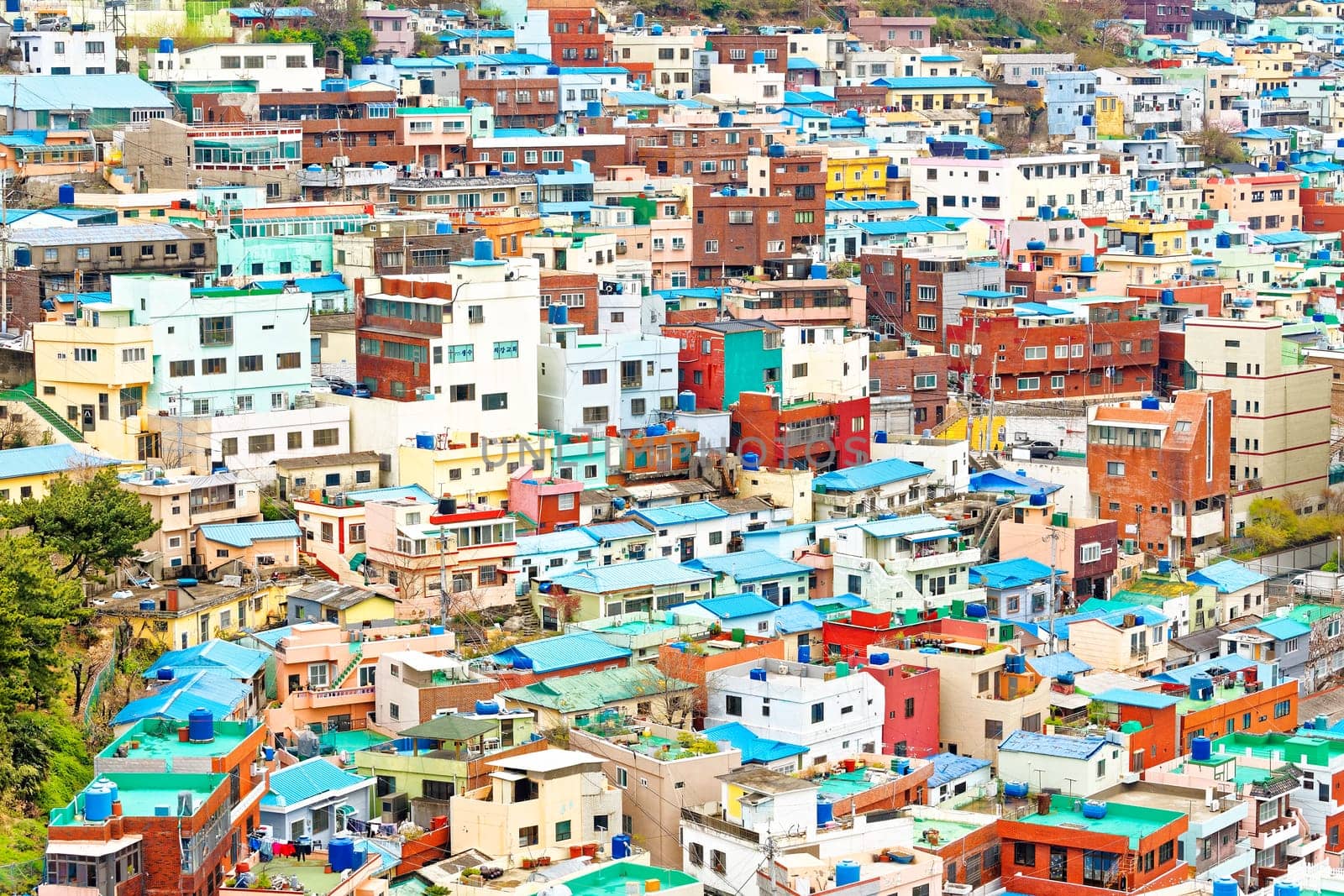 Gamcheon Culture Village, Busan, South Korea.