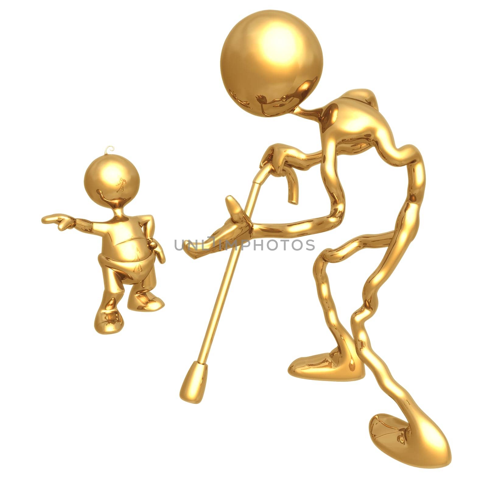 A Concept And Presentation Figure in 3D