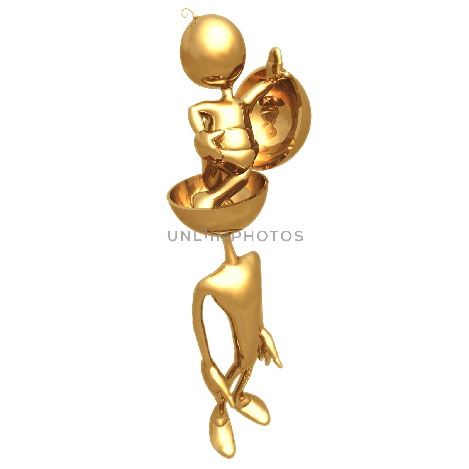 A Concept And Presentation Figure in 3D