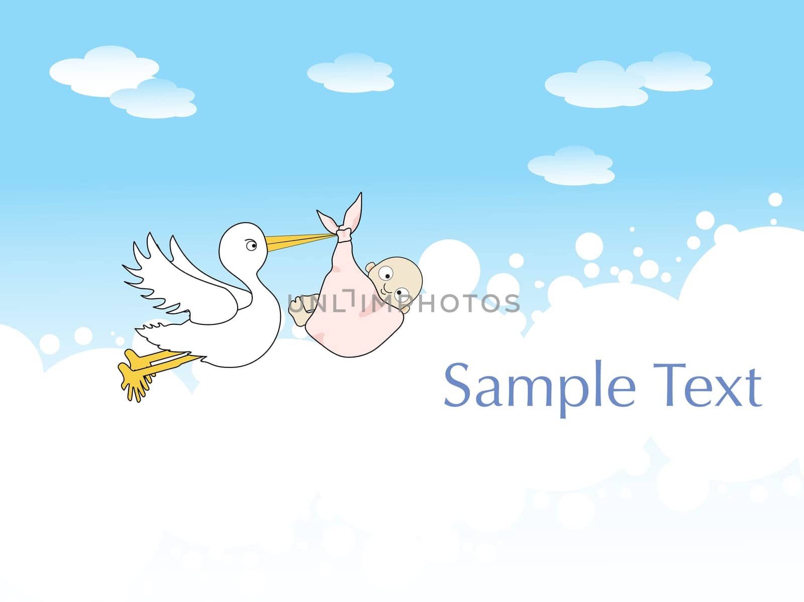 funky kid background for sample text, design8