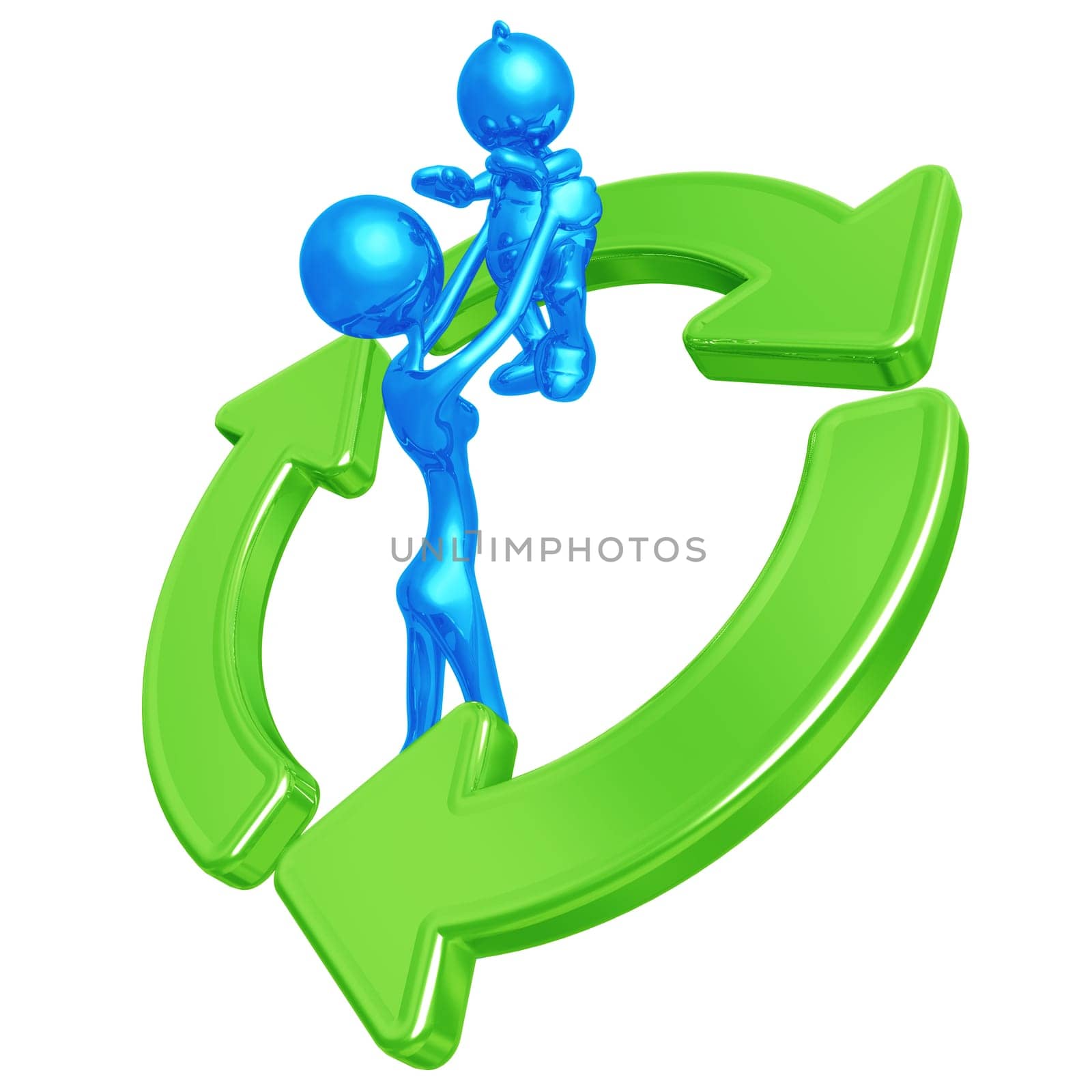 A Concept And Presentation Figure In 3D
