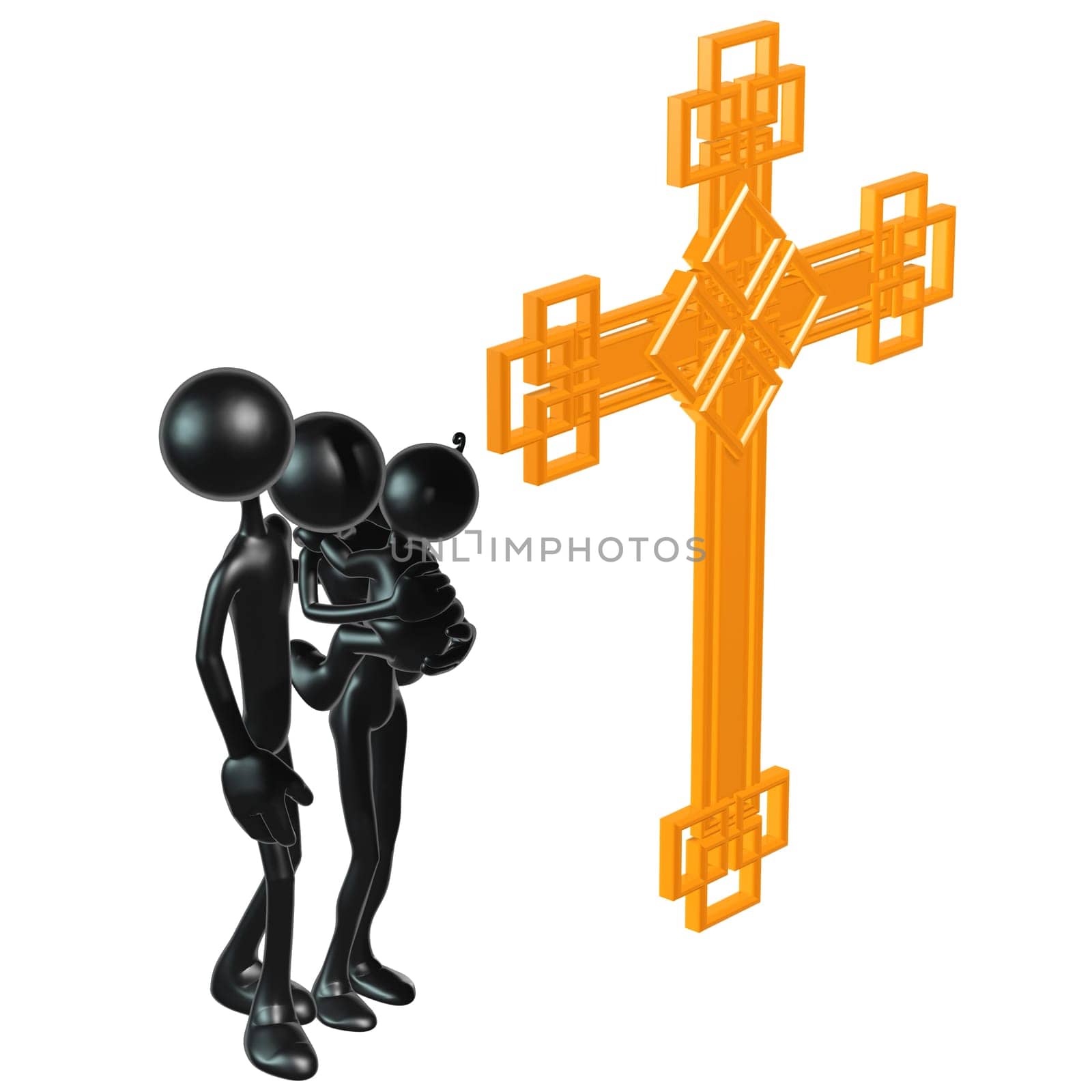 A Concept And Presentation Figure In 3D