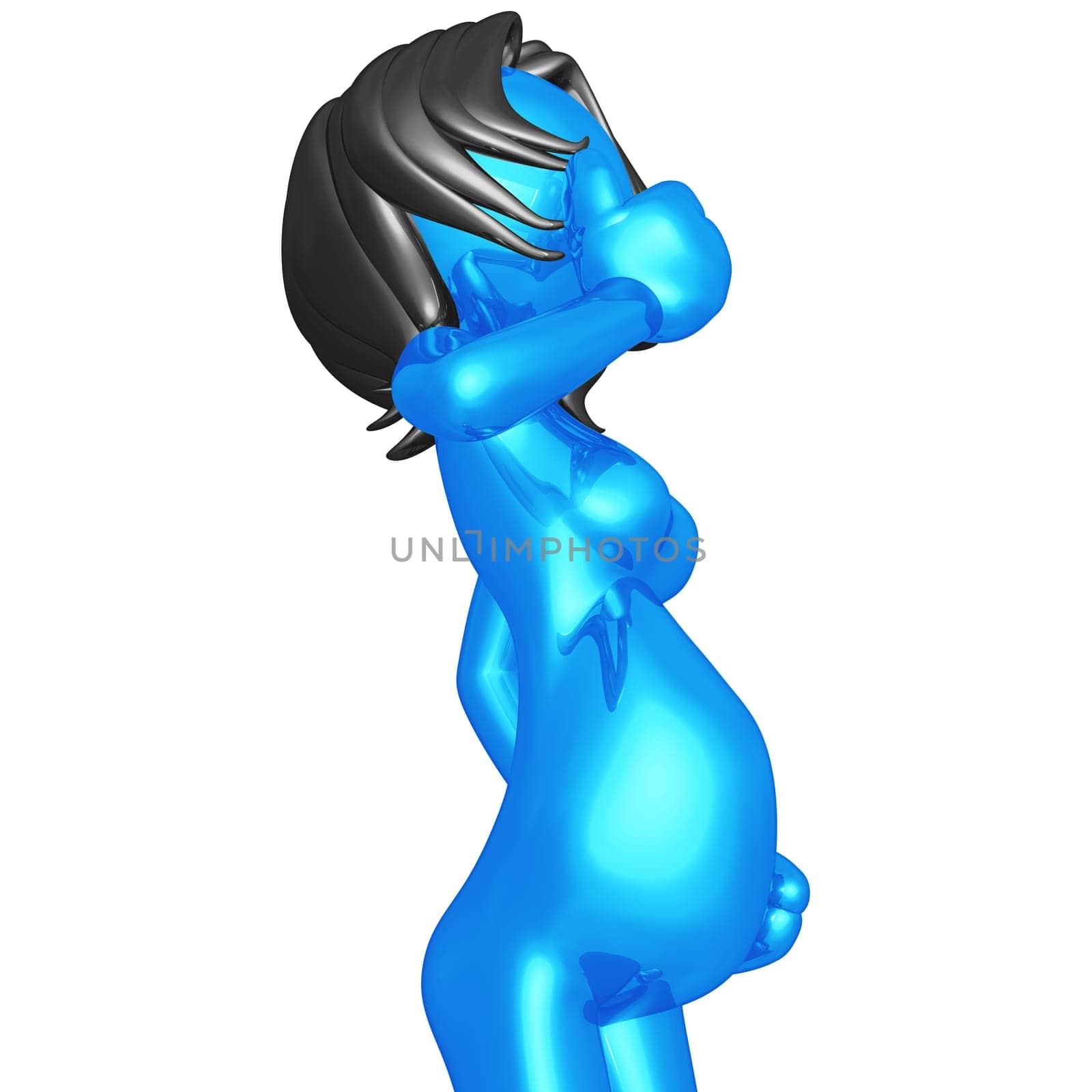 A Concept And Presentation Figure In 3D