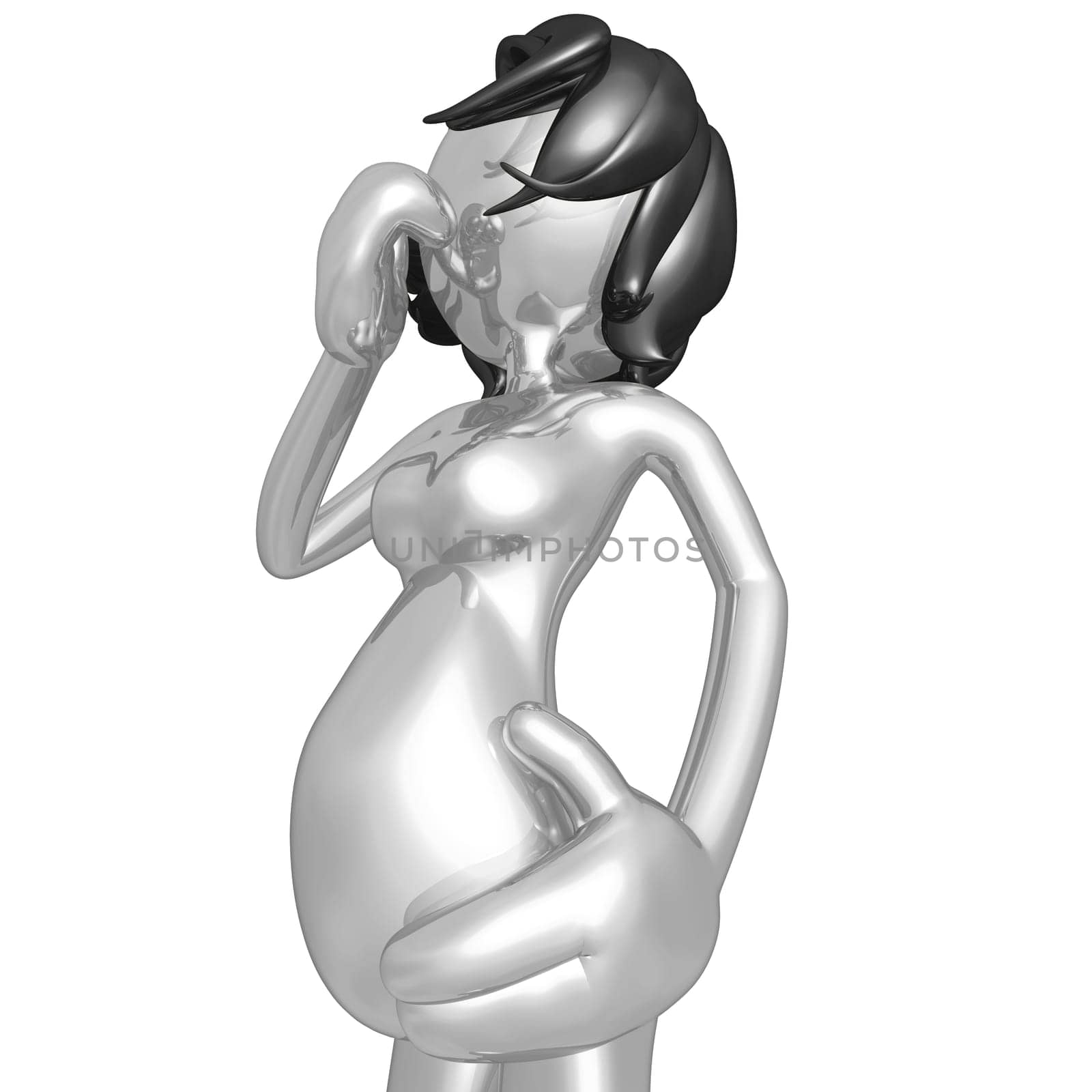 A Concept And Presentation Figure In 3D
