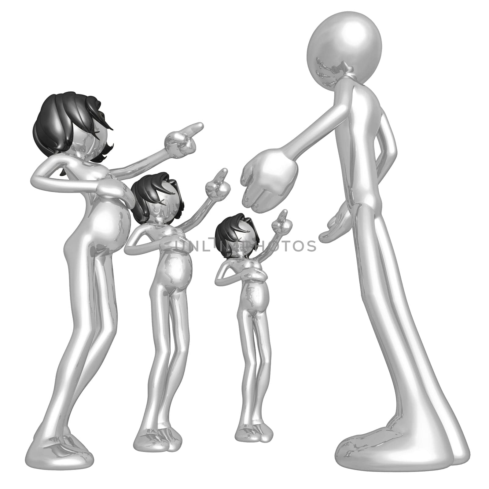 A Concept And Presentation Figure In 3D