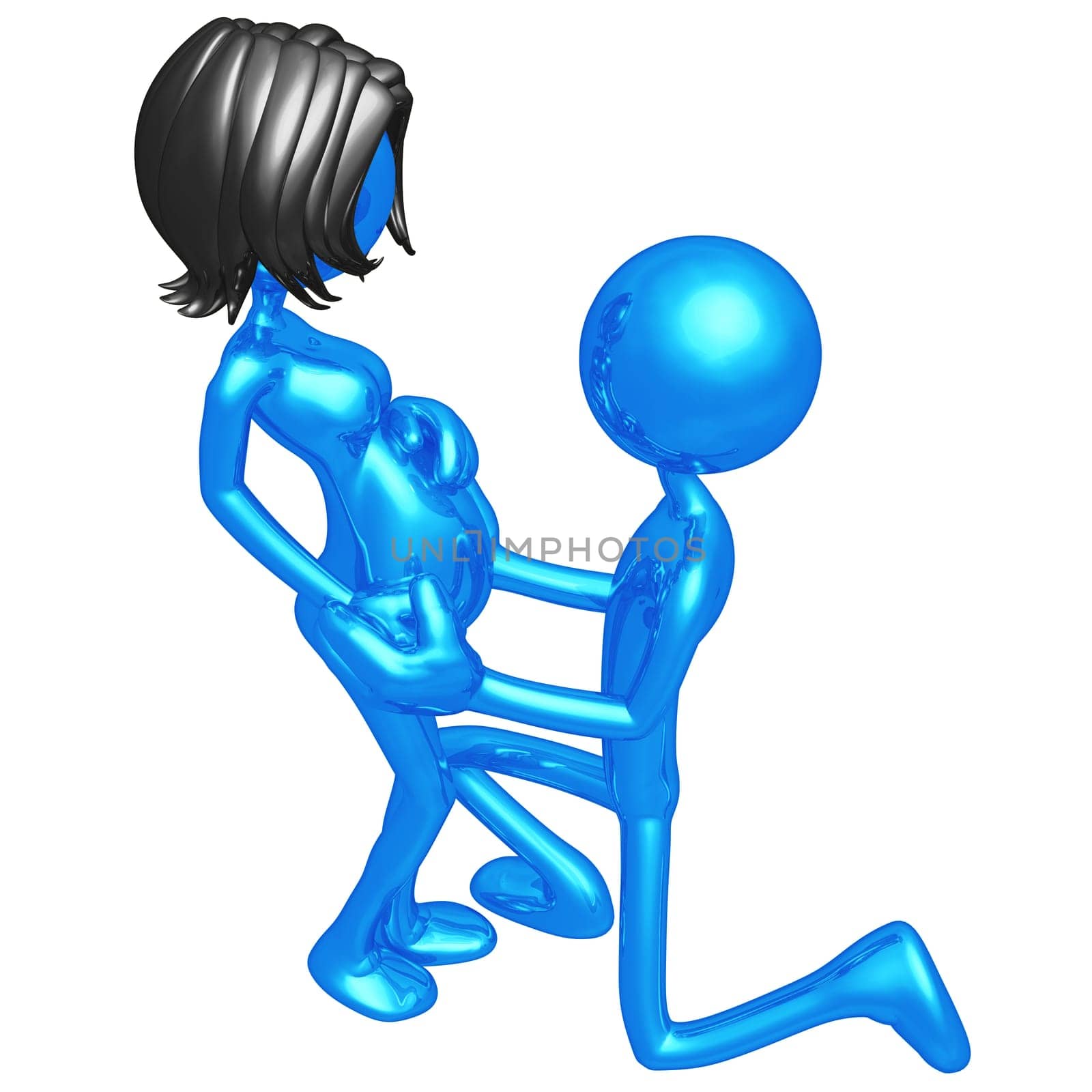 A Concept And Presentation Figure In 3D