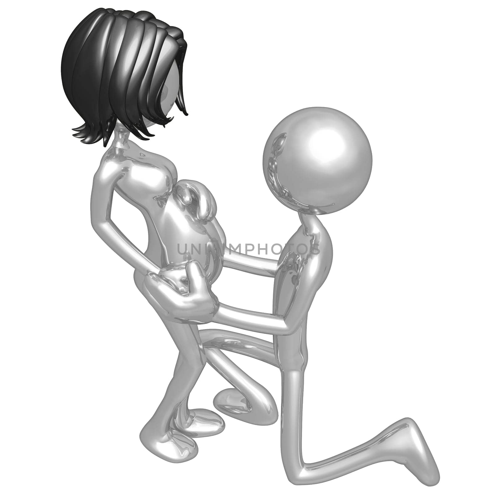 A Concept And Presentation Figure In 3D