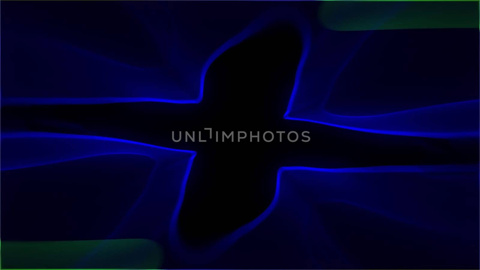 Abstract glow lines. Computer generated 3d render