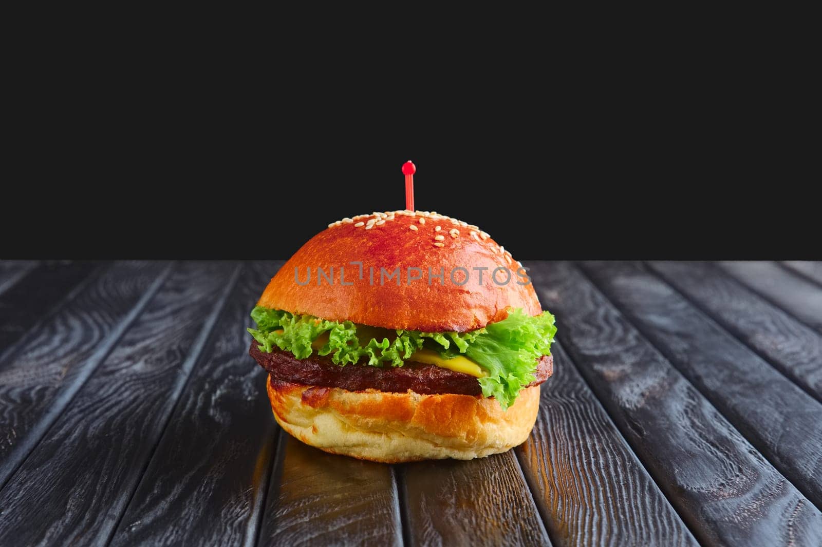 Appetizer for reception. Small burger