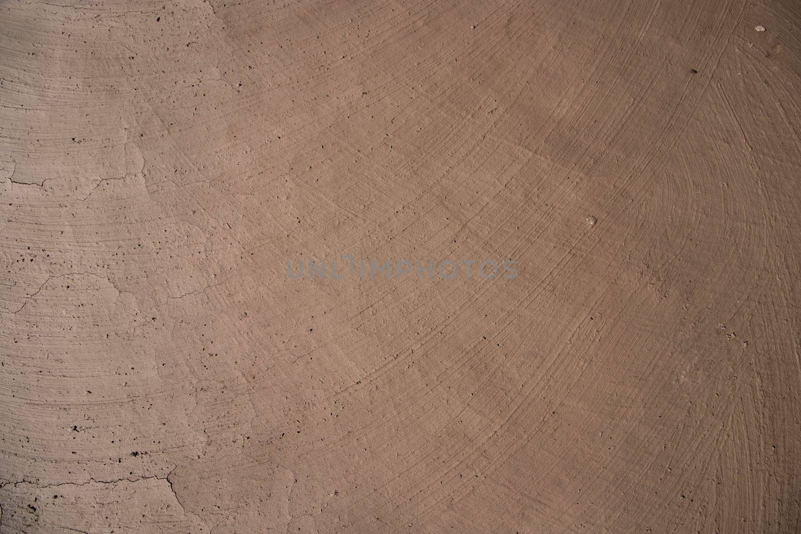 Hand-made Soil Plaster Dry flooring Texture Background