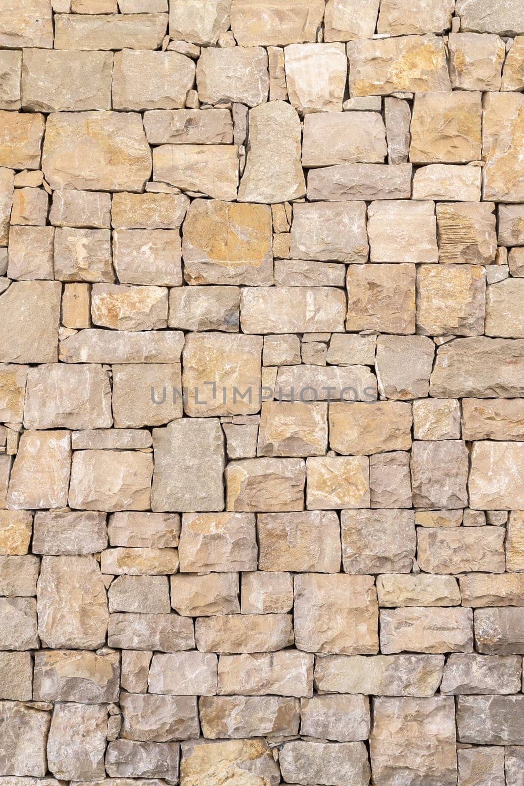 Walls made of stone. Old wall background.