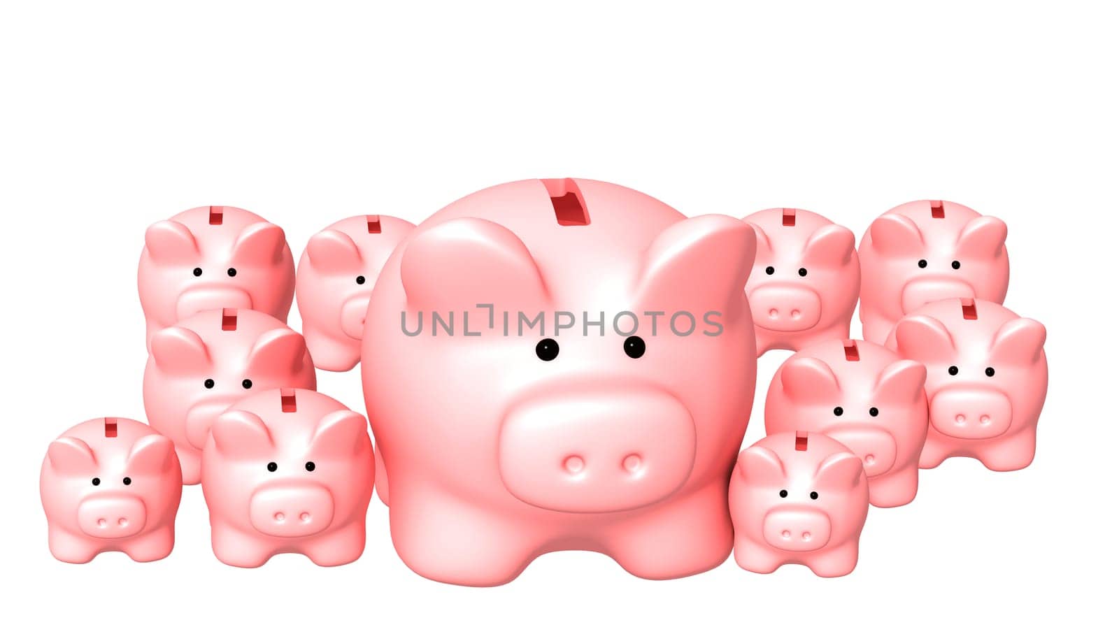 Conceptual image - growth of the capital
